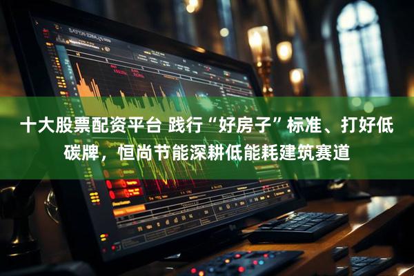 十大股票配资平台 践行“好房子”标准、打好低碳牌，恒尚节能深耕低能耗建筑赛道